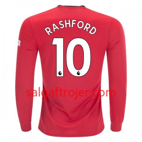 Manchester United Fodboldtrøjer Marcus Rashford 10 Hjemmebanesæt 2019/20 Langærmet Manchester United Fodboldtrøjer Marcus Rashford 10 Hjemmebanesæt 2019/20 Langærmet